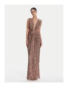 Elisabetta Franchi Rochie de seara de dama maro - auriu