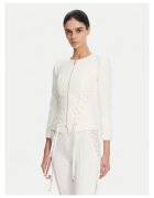 Elisabetta Franchi Sacou dama - alb