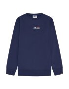 ELLESSE Bluza de trening cu decolteu rotund si imprimeu text - Albastru inchis