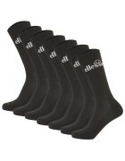 ELLESSE Set de sosete lungi unisex - 7 perechi - Negru