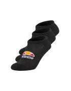 ELLESSE Set de sosete unisex pana la glezna - 3 perechi - Negru