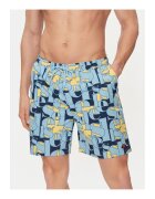 ELLESSE Short de baie barbati - 90557 - Poliester - Multicolor