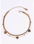 Emily Westwood Bratara de glezna placata cu aur de 18K - Auriu
