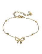 Emily Westwood Bratara placata cu aur de 18K - cu talisman funda - Auriu