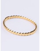 Emily Westwood Bratara rigida placata cu aur de 18K - Auriu
