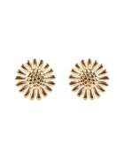 Emily Westwood Cercei in forma de floare - placati cu aur de 18K - Auriu