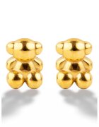 Emily Westwood Cercei placati cu aur de 18K in forma urs - Auriu