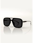 Emily Westwood Ochelari de soare aviator cu rama metalica - Negru