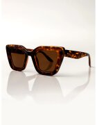 Emily Westwood Ochelari de soare cat-eye cu model Hannah - Negru/Portocaliu