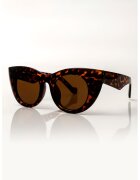 Emily Westwood Ochelari de soare cat eye cu model Nora - Negru/Portocaliu