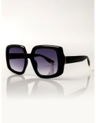 Emily Westwood Ochelari de soare patrati cu lentile in degrade Natalie - Negru