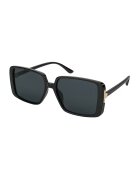 Emily Westwood Ochelari de soare patrati Emery - Auriu/Negru