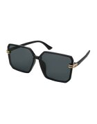 Emily Westwood Ochelari de soare patrati Lydia - Auriu/Negru