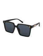 Emily Westwood Ochelari de soare patrati Sara - Auriu/Negru