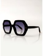 Emily Westwood Ochelari de soare supradimensionati Eleanor - Negru