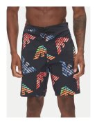 Emporio Armani Costum de baie barbati negru