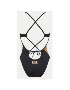 Emporio Armani Costum de baie dama - 540180 - Maro/Negru - Poliester - Negru/Maro