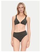 Emporio Armani Costum de baie dama - negru/galben