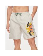 Emporio Armani Pantaloni scurti sport barbati - 537494 - Gri - Poliester