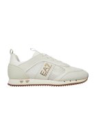 Emporio Armani Pantofi sport EA7 Black&White Carbon 42420 - Alb/Auriu