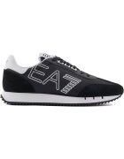 Emporio Armani Pantofi sport EA7 Black & White Vintage 40634 - Alb/Negru