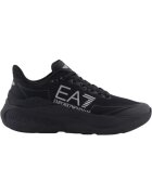 Emporio Armani Pantofi sport EA7 Wave Cracking Engineered 47796 - Negru/Argintiu