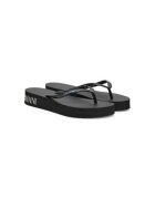 Emporio Armani Papuci flip-flop dama XVQS09 XN118 - Sintetic - Negru - Negru
