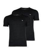 Emporio Armani Set de tricouri cu logo - 2 piese - Negru