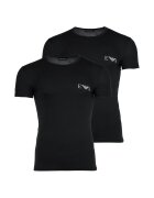 Emporio Armani Set de tricouri slim fit - 2 piese - Negru