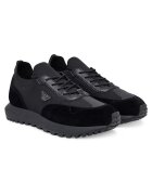 Emporio Armani Tenisi barbati piele naturala - negru