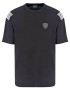Emporio Armani Tricou barbati 6DPT35 - EA7 - Viscoza/Poliamida - Negru