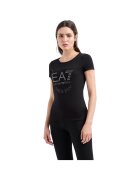 Emporio Armani Tricou EA7 Crossover Stretch 38888 - Negru