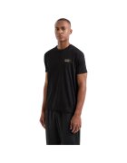 Emporio Armani Tricou EA7 Gold Label Small Logo - AF10170-7M000021-UC001 35269 - Auriu/Negru