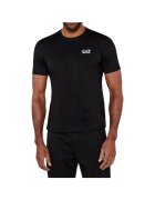Emporio Armani Tricou EA7 Train Logo Series 40720 - Alb/Negru