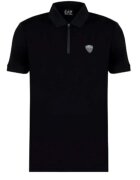 Emporio Armani Tricou polo cu logo aplicat -