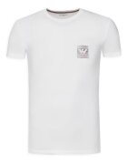 Emporio Armani Underwear Tricou barbat - alb - din bumbac