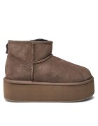 EMU Australia Ghete dama Coriander - piele naturala - maro