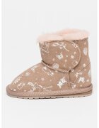 Emu Cizme joase din piele intoarsa Woodland Toddle - Maro