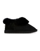 Emu Ghete slip-on de piele intoarsa - Negru