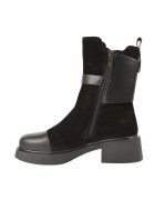 Epica Ghete casual - dama - XS70025B maro - piele intoarsa - Negru