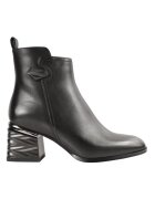 Epica Ghete elegante - dama - JY70027 negru - piele naturala - cu toc - Negru