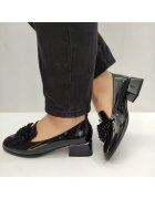 Epica Pantofi Eleganti Dama 740001B Negri Lac - Negru - Negru