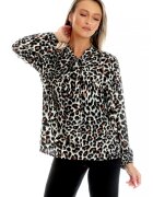 Eranthe Bluza Dama - Noblesse - cu Funda ampla V353 - Maro