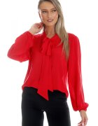 Eranthe Bluza Dama - Noblesse - cu Funda ampla V354 - Rosu