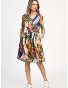 Eranthe Rochie cu model tropical V343