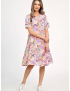Eranthe Rochie Dama Microfloral - Multicolor