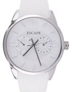 Escape Ceas barbatesc model ECP10787 - curea din silicon - carcasa din otel - 42mm - rezistenta la apa 5 ATM