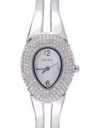 Escape Ceas dama curea otel - 36mm - rezistent la apa 5 ATM - argintiu