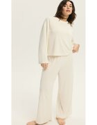 Esotiq Pantaloni Ruth Alb crem - Crem