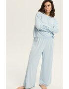 Esotiq Pantaloni Ruth Albastru deschis - Albastru deschis